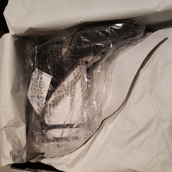 Sigerson Morrison NEW Designer Pump PLUM2 Heels Ankle Strap Lurex Shoe Womens 10 - Picture 8 of 17